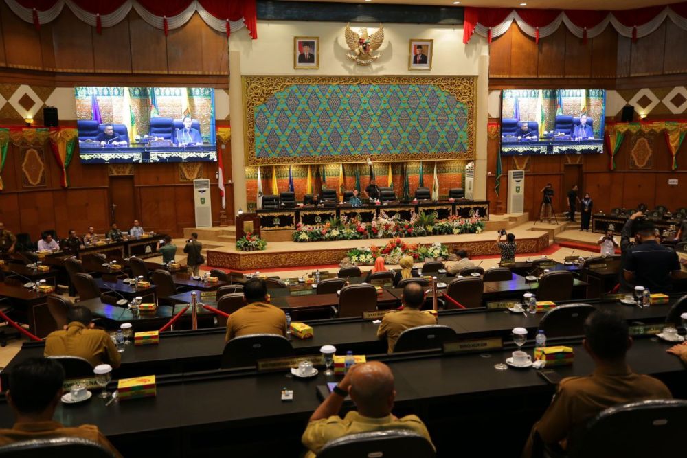 DPRD Riau Gelar Rapat Paripurna Bahas Perubahan Peraturan Tata Tertib 