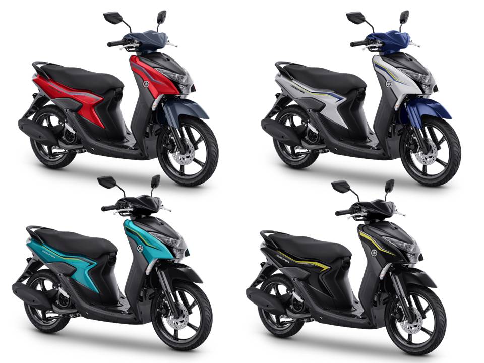 Yamaha Gear 125 Hadir dengan Pilihan Warna Baru yang Artistic