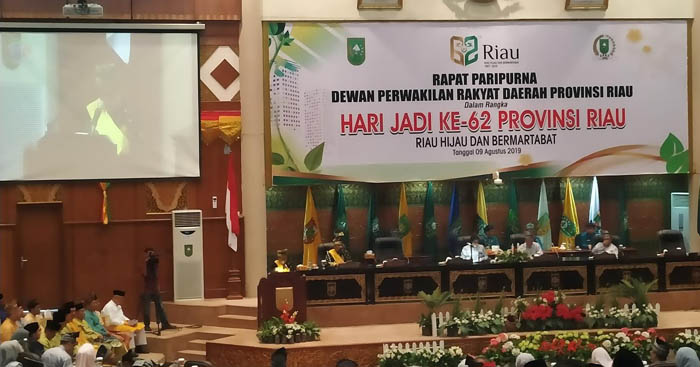 Hari Jadi ke-62 Riau, Gubernur: Kita Lihat Wajah Riau di Masa Lalu Agar Tak Salah Haluan