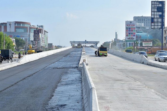Pengerjaan Dua Flyover di Pekanbaru Molor Hingga Januari 2019