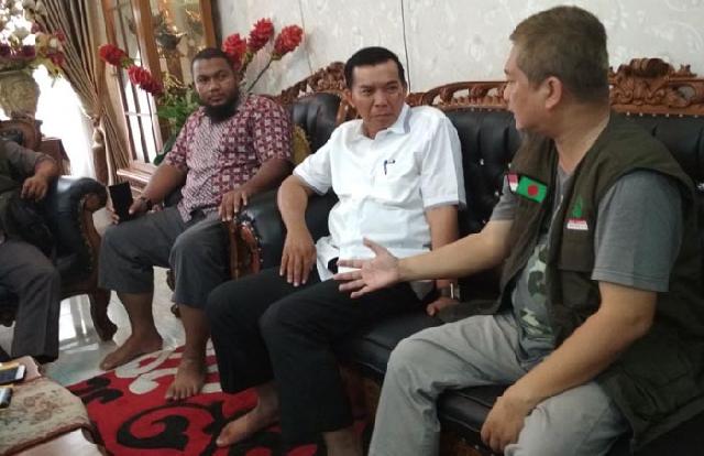 Bawa Bantuan Rp770 Juta ke Rohingya, Cagubri Firdaus Lepas Keberangkatan RCI