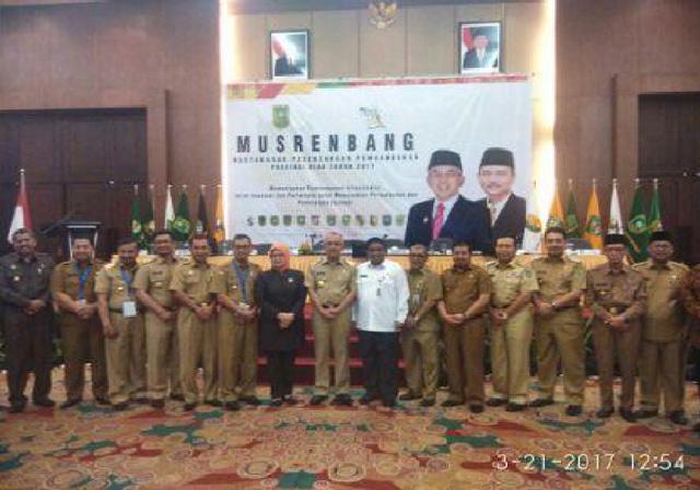 Bupati Hadiri Acara Musrenbang Provinsi Riau