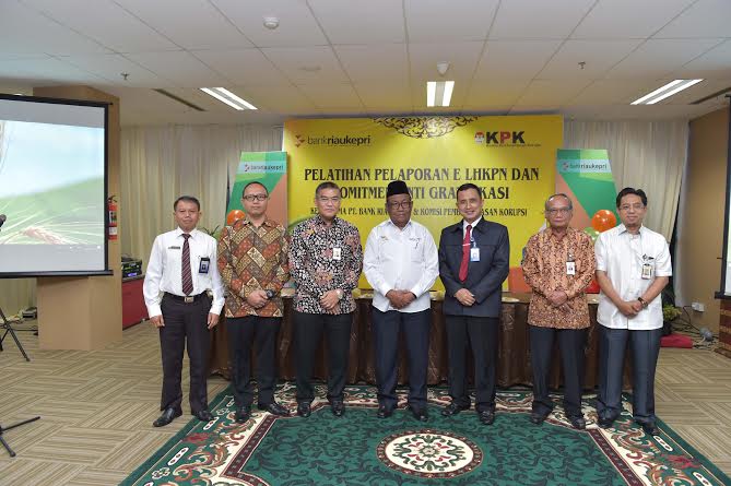 Gandeng KPK, Bank Riau Kepri Sosialisasikan E LHKPN