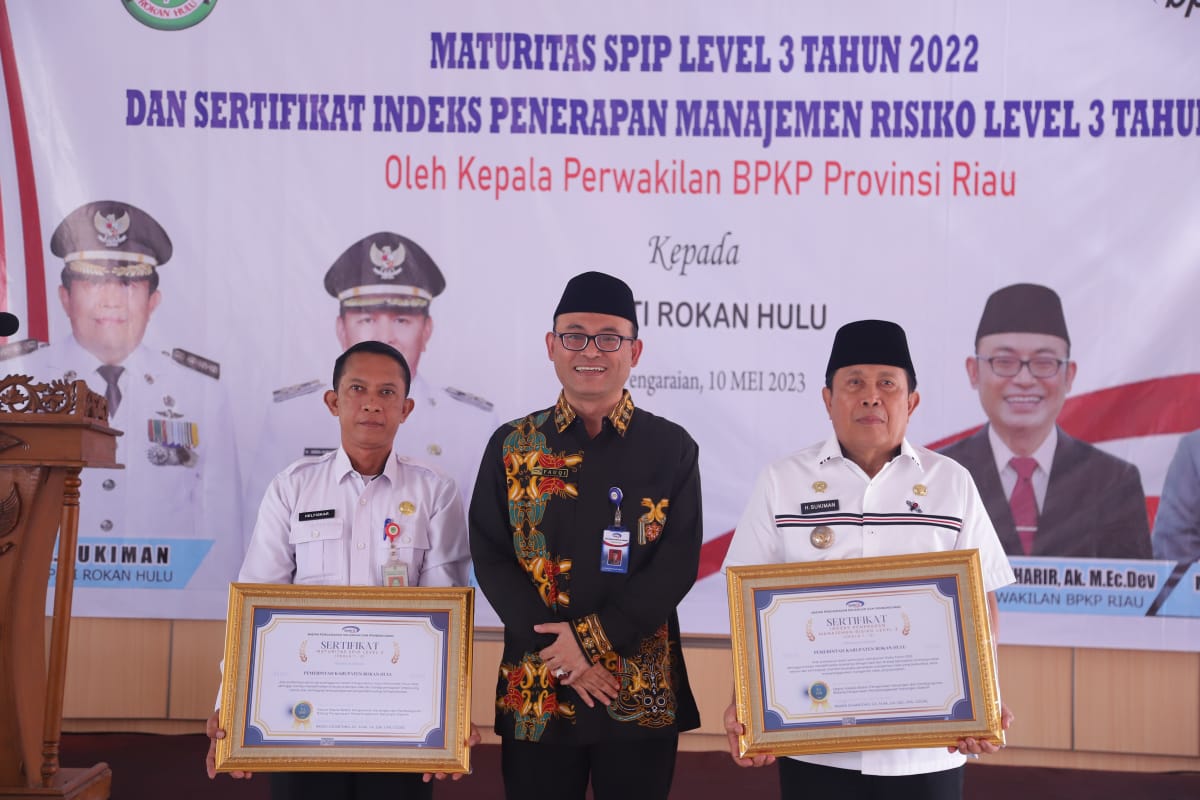 Maturitas Penyelenggaraan SPIP Rohul Tahun 2022 di Level III