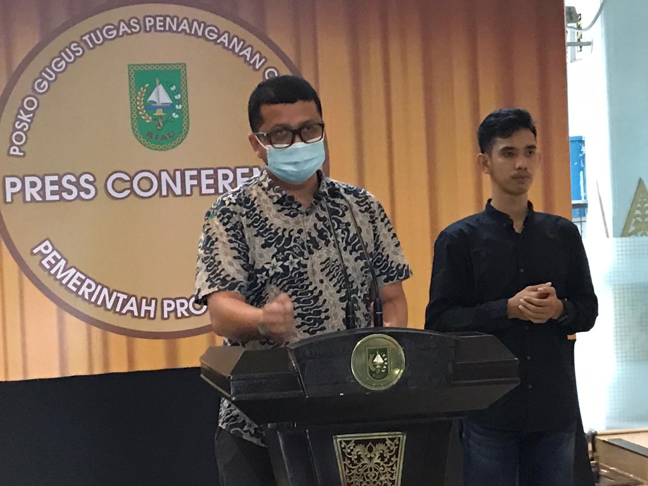 Pemprov Riau Mulai Kewalahan Atasi Covid-19, Jubir: Pekanbaru Jadi Kekhawatiran