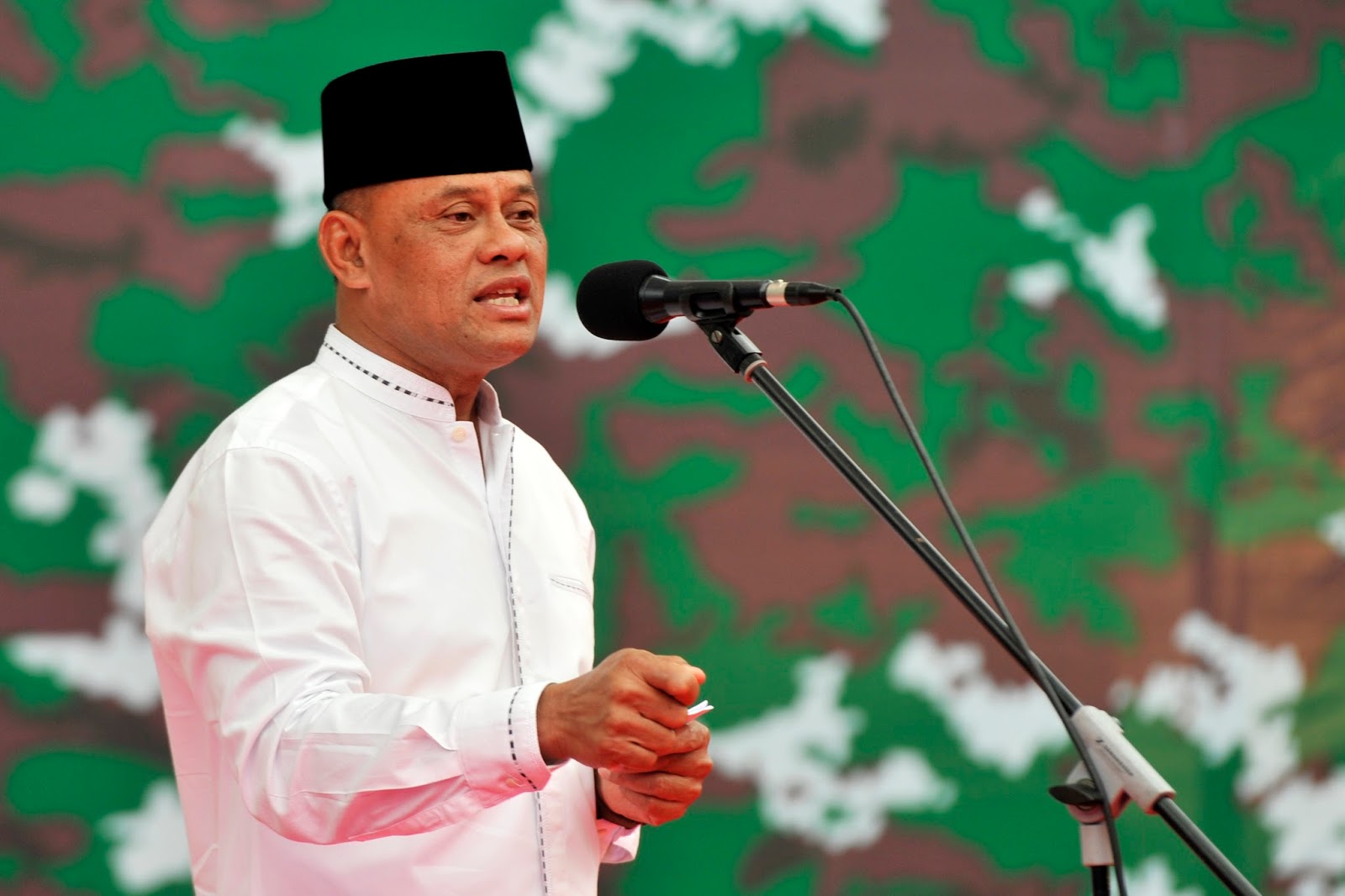 Gatot Minta Fotonya Diturunkan dari Baliho Prabowo-Sandi