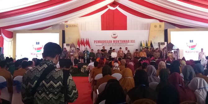 Ada Peserta Muktamar Teriak di Depan Jokowi, Langsung Dihalau Paspampres