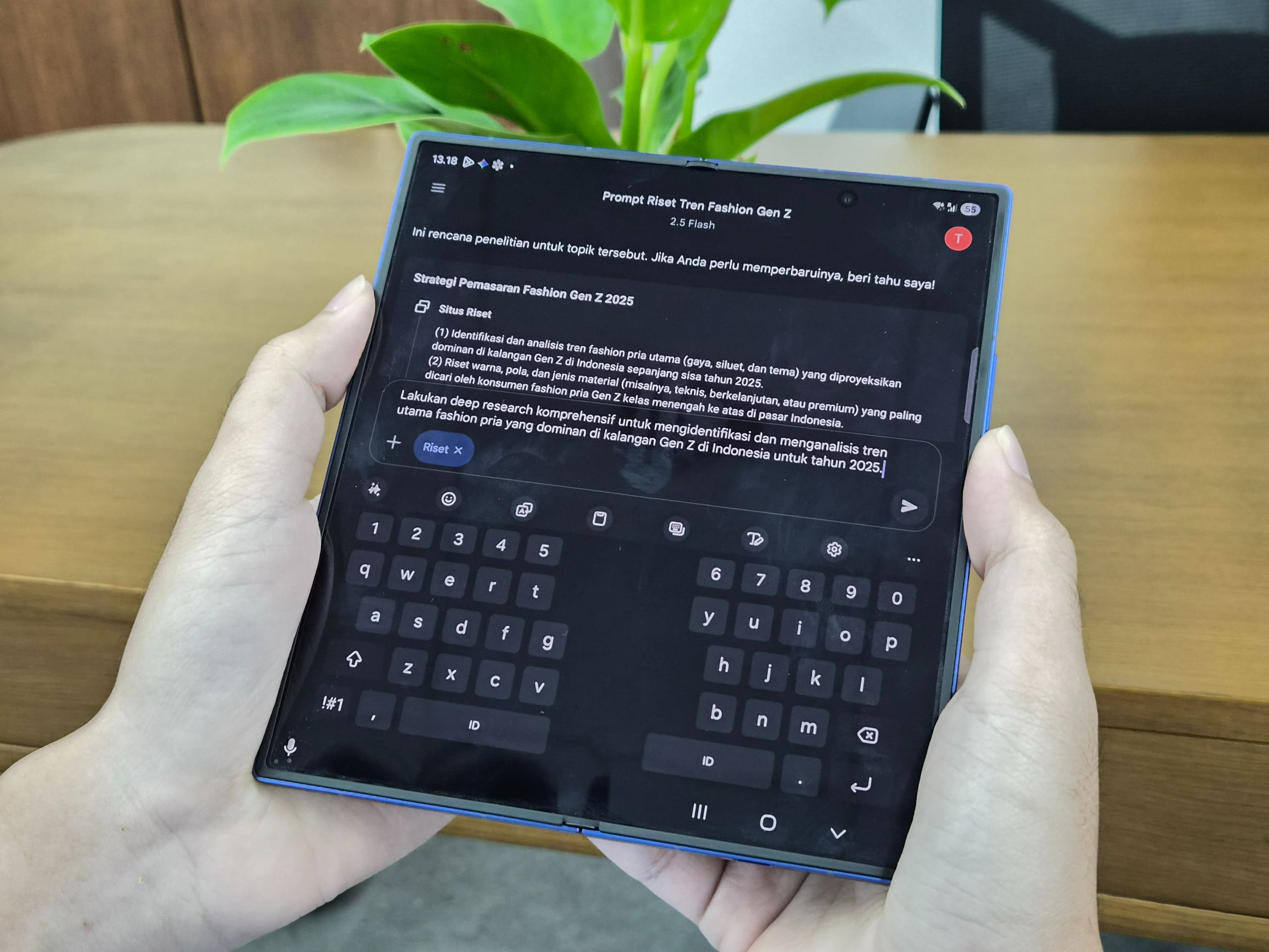 Kemampuan Gemini AI di Galaxy Z Fold7: Multitasking Hingga Visualisasi Ide