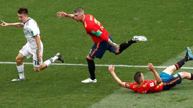 Singkirkan Spanyol, Rusia ke Perempatfinal