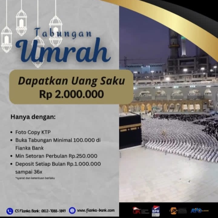 Gandeng PT Arminareka Perdana, BPR Fianka Tawarkan Tabungan Menarik Bagi Calon Haji-Umrah