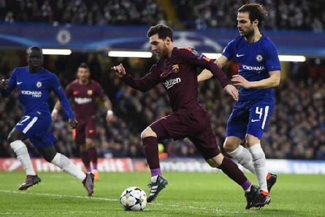Messi Cetak Gol, Barcelona Tahan Chelsea di Stamford Bridge
