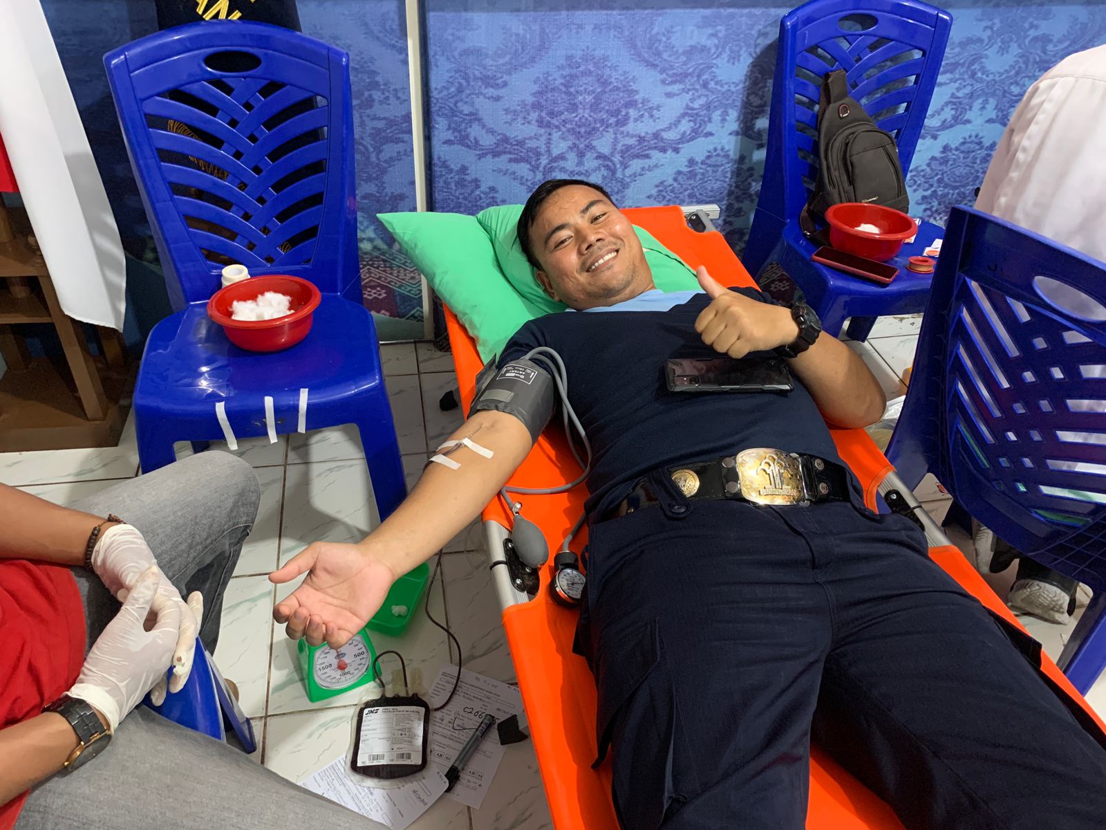 Sempena HBP ke-58, Lapas Kelas II A Bagansiapiapi Lakukan Donor Darah