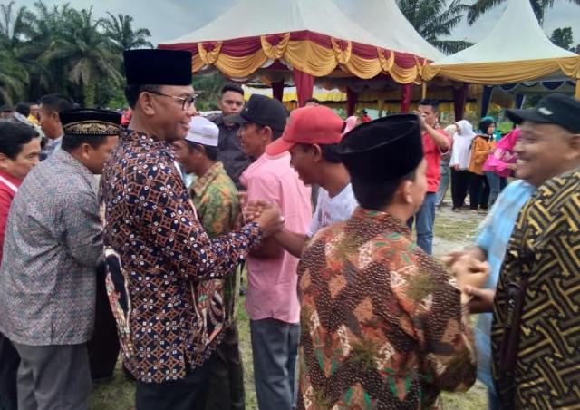 Warga Siak Suku Jawa Siap Menangkan Paslon Nomor 4