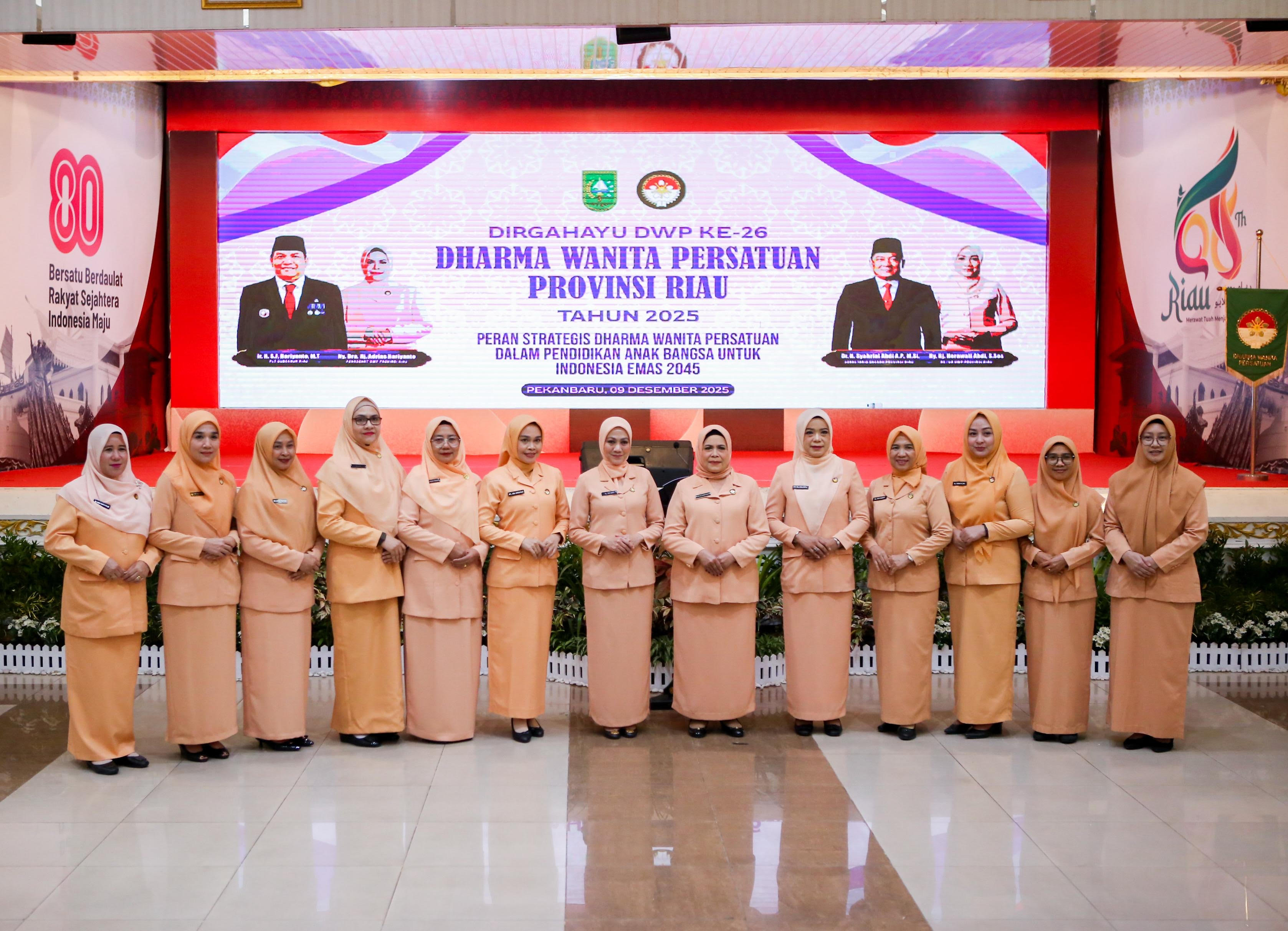 Ketua DWP Dumai Tengku Heroza: Pererat Hubungan Penggerak Silaturahmi