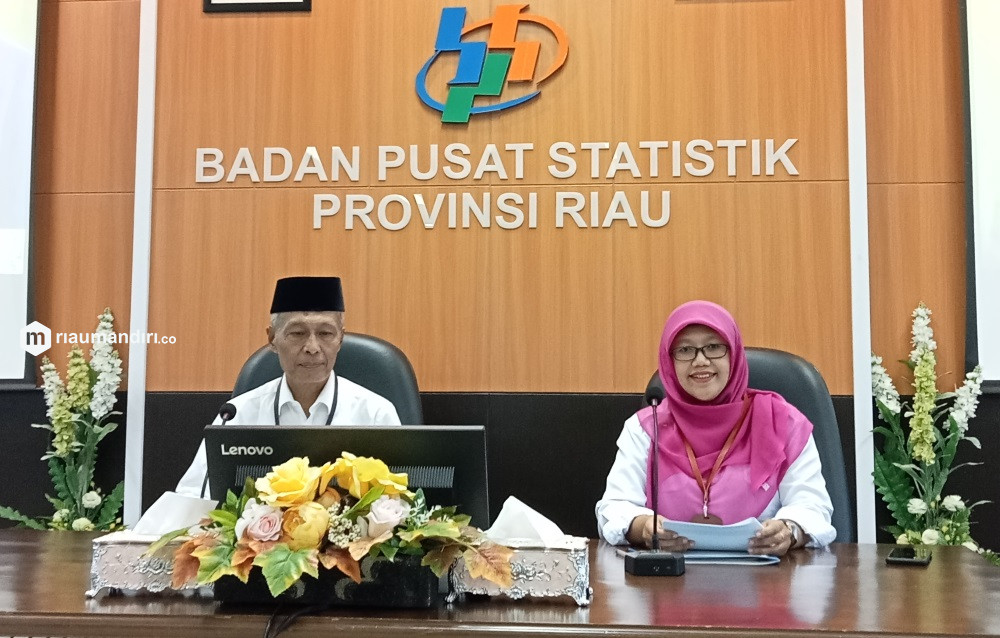 Januari, Nilai Ekspor Riau Turun