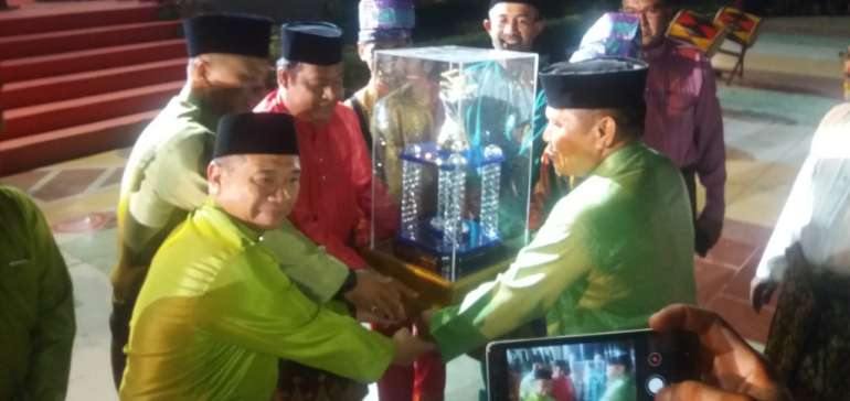 Kecamatan Kubu Babussalam Raih Juara Umum MTQ Rohil
