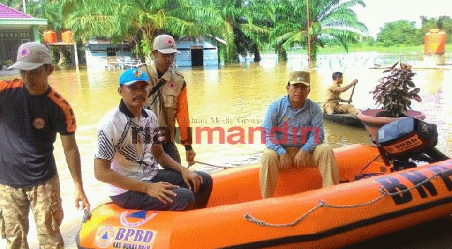 Dinas Sosial Rohul Tunggu Laporan Masyarakat untuk Salurkan Bantuan Banjir