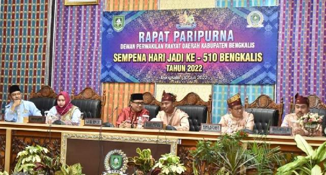 Paripurna Istimewa Hari Jadi ke-510 Kabupaten Bengkalis