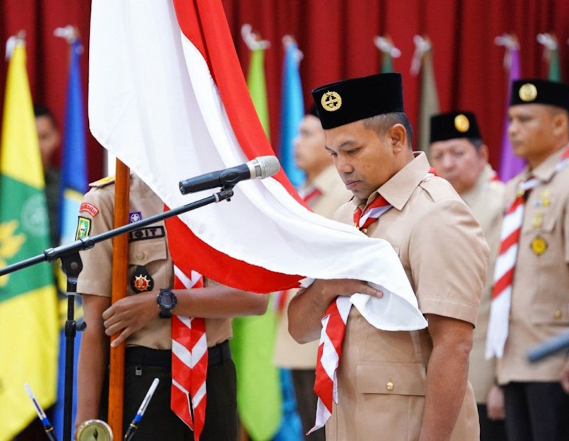 Gubri Abdul Wahid Harap Pramuka Jadi Guru Kehidupan dan Pelindung Alam
